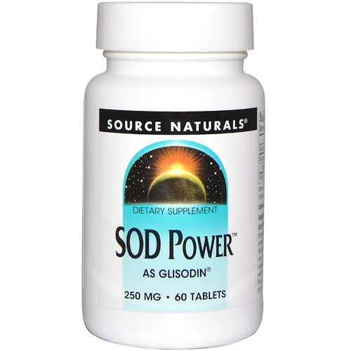 <img alt="Source Naturals, SOD Power, 250 mg, 60 Tablets" title="Source Naturals, SOD Power, 250 mg, 60 Tablets,021078018735"