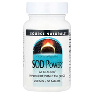 <img alt="Source Naturals, SOD Power, 250 mg, 60 Tablets" title="Source Naturals, SOD Power, 250 mg, 60 Tablets,021078018735"