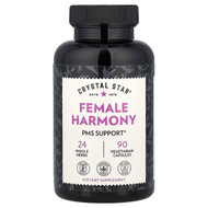 <img alt="Crystal Star, Female Harmony, 90 Vegetarian Capsules" title="Crystal Star, Female Harmony, 90 Vegetarian Capsules,747889022906"