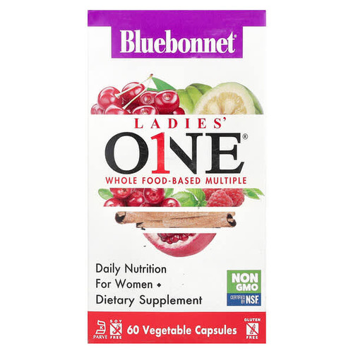<img alt="Bluebonnet Nutrition, Ladies ONE, Whole Food-Based Multiple, 60 Vegetables Capsules" title="Bluebonnet Nutrition, Ladies ONE, Whole Food-Based Multiple, 60 Vegetables Capsules,743715001350"