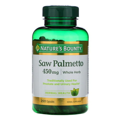 <img alt="Natures Bounty, Saw Palmetto, 450 mg, 250 Capsules" title="Natures Bounty, Saw Palmetto, 450 mg, 250 Capsules,074312446481"