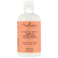 <img alt="SheaMoisture, Coconut & Hibiscus, Curl & Style Milk,  8 fl oz (237 ml)" title="SheaMoisture, Coconut & Hibiscus, Curl & Style Milk,  8 fl oz (237 ml),764302290247"