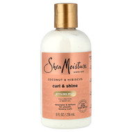 <img alt="SheaMoisture, Curl & Shine, Styling Milk, Coconut & Hibiscus,  8 fl oz (236 ml)" title="SheaMoisture, Curl & Shine, Styling Milk, Coconut & Hibiscus,  8 fl oz (236 ml),764302290247"