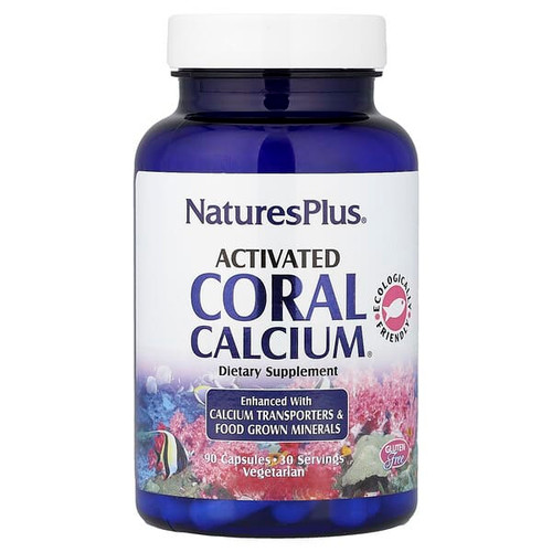 <img alt="NaturesPlus, Activated Coral Calcium, 90 Capsules" title="NaturesPlus, Activated Coral Calcium, 90 Capsules,097467037236"