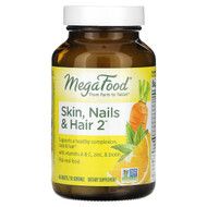 <img alt="MegaFood, Skin, Nails & Hair 2, 60 Tablets" title="MegaFood, Skin, Nails & Hair 2, 60 Tablets,051494102800"