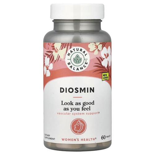 <img alt="Natural Balance, Diosmin, 60 Tablets (500 mg per Tablet)" title="Natural Balance, Diosmin, 60 Tablets (500 mg per Tablet),047868129030"