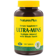 <img alt="Natures Plus, Ultra-Mins, Multiple Mineral with Whole Foods, 180 Tablets" title="Natures Plus, Ultra-Mins, Multiple Mineral with Whole Foods, 180 Tablets,097467033016"