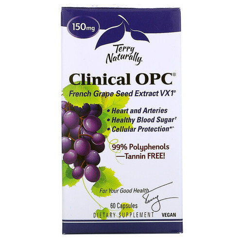 <img alt="EuroPharma, Terry Naturally, Clinical OPC, 150 mg , 60 Capsules" title="EuroPharma, Terry Naturally, Clinical OPC, 150 mg , 60 Capsules,367703336066"