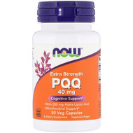<img alt="Now Foods, PQQ, Extra Strength, 40 mg, 50 Veg Capsules" title="Now Foods, PQQ, Extra Strength, 40 mg, 50 Veg Capsules,733739030733"