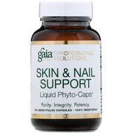<img alt="Gaia Herbs Professional Solutions, Skin & Nail Support, 60 Liquid-Filled Caps" title="Gaia Herbs Professional Solutions, Skin & Nail Support, 60 Liquid-Filled Caps,751063400848"