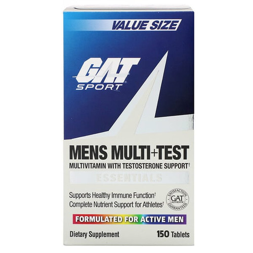 <img alt="GAT, Mens Multi + Test, 150 Tablets" title="GAT, Mens Multi + Test, 150 Tablets,816170021109"