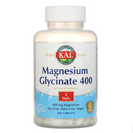 <img alt="KAL, Magnesium Glycinate 400, 400 mg, 180 Tablets" title="KAL, Magnesium Glycinate 400, 400 mg, 180 Tablets,021245812098"