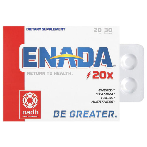 <img alt="ENADA, 20x, 20 mg, 30 Lozenges" title="ENADA, 20x, 20 mg, 30 Lozenges,185355210356"