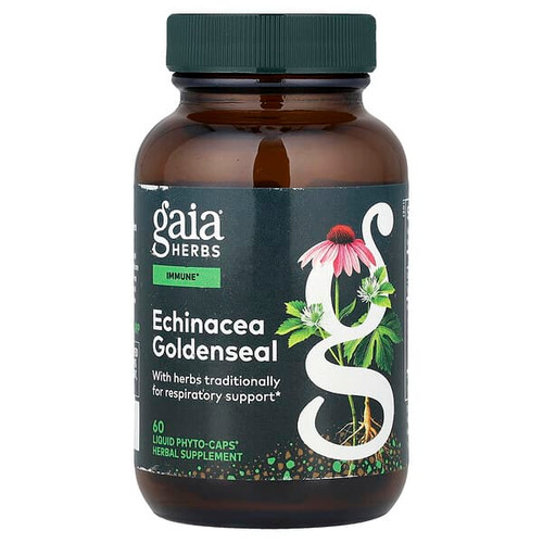<img alt="Gaia Herbs, Echinacea Goldenseal, 60 Liquid Phyto-Caps" title="Gaia Herbs, Echinacea Goldenseal, 60 Liquid Phyto-Caps,751063398305"
