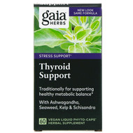 <img alt="Gaia Herbs, Thyroid Support, 60 Vegan Liquid Phyto-Caps" title="Gaia Herbs, Thyroid Support, 60 Vegan Liquid Phyto-Caps,751063399906"