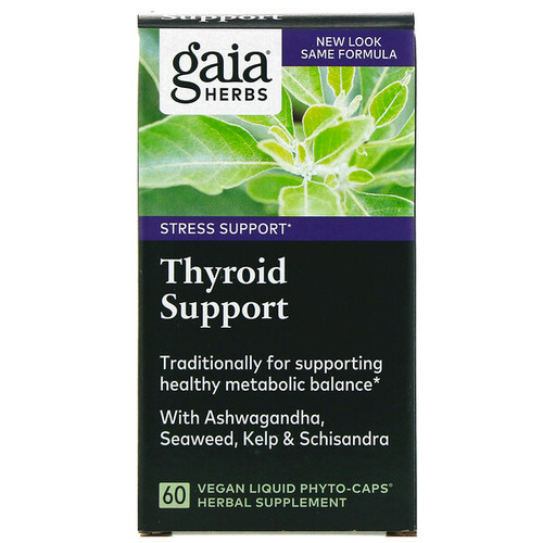 <img alt="Gaia Herbs, Thyroid Support, 60 Vegan Liquid Phyto-Caps" title="Gaia Herbs, Thyroid Support, 60 Vegan Liquid Phyto-Caps,751063399906"
