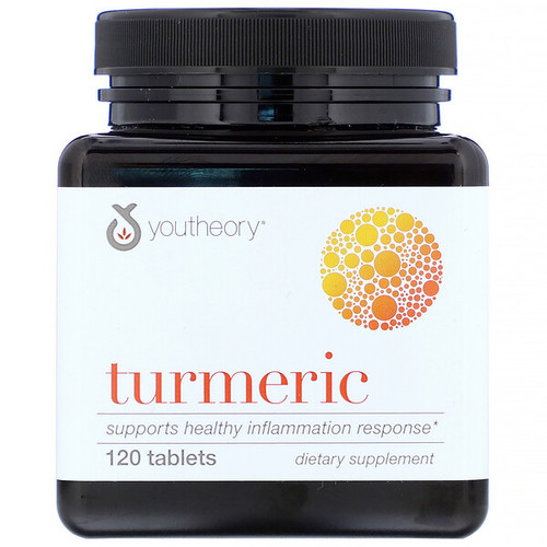 <img alt="Youtheory, Turmeric, 120 Tablets" title="Youtheory, Turmeric, 120 Tablets,853244003371"