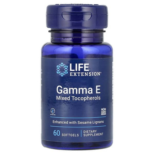 <img alt="Life Extension, Gamma E Mixed Tocopherols, 60 Softgels" title="Life Extension, Gamma E Mixed Tocopherols, 60 Softgels,737870207566"