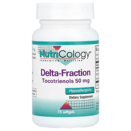 <img alt="Nutricology, Delta-Fraction, Tocotrienols, 75 Softgels (50 mg per Softgel)" title="Nutricology, Delta-Fraction, Tocotrienols, 75 Softgels (50 mg per Softgel),713947552708"