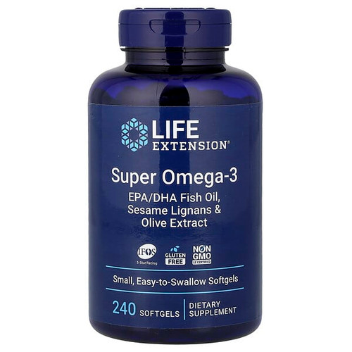 <img alt="Life Extension, Super Omega-3, 240 Softgels" title="Life Extension, Super Omega-3, 240 Softgels,737870198628"