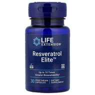 <img alt="Life Extension, Resveratrol Elite, 30 Vegetarian Capsules" title="Life Extension, Resveratrol Elite, 30 Vegetarian Capsules,737870221067"