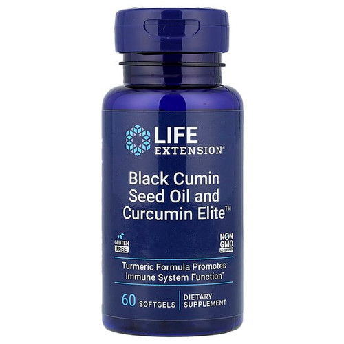 <img alt="Life Extension, Black Cumin Seed Oil and Curcumin Elite, 60 Softgels" title="Life Extension, Black Cumin Seed Oil and Curcumin Elite, 60 Softgels,737870231066"