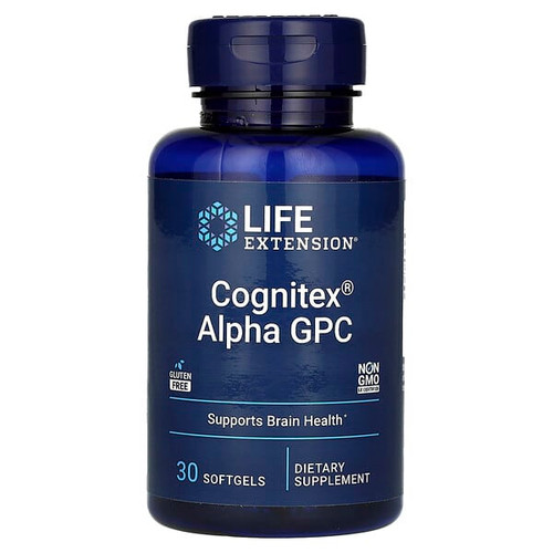 <img alt="Life Extension, Cognitex Alpha GPC, 30 Softgels" title="Life Extension, Cognitex Alpha GPC, 30 Softgels,737870232131"