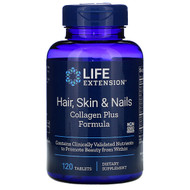 <img alt="Life Extension, Hair, Skin & Nails, Collagen Plus Formula, 120 Tablets" title="Life Extension, Hair, Skin & Nails, Collagen Plus Formula, 120 Tablets,737870232216"
