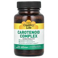 <img alt="Country Life, Carotenoid Complex, 60 Softgels" title="Country Life, Carotenoid Complex, 60 Softgels,015794056010"