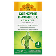 <img alt="Country Life, Coenzyme B-Complex, Advanced, 60 Vegan Capsules" title="Country Life, Coenzyme B-Complex, Advanced, 60 Vegan Capsules,015794064022"