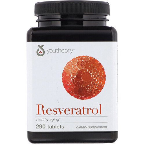 <img alt="Youtheory, Resveratrol, 290 Tablets" title="Youtheory, Resveratrol, 290 Tablets,853244003166"