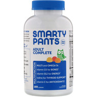 <img alt="SmartyPants Adult Complete Multivitamin -- 180 Gummies" title="SmartyPants Adult Complete Multivitamin -- 180 Gummies,851356004002"