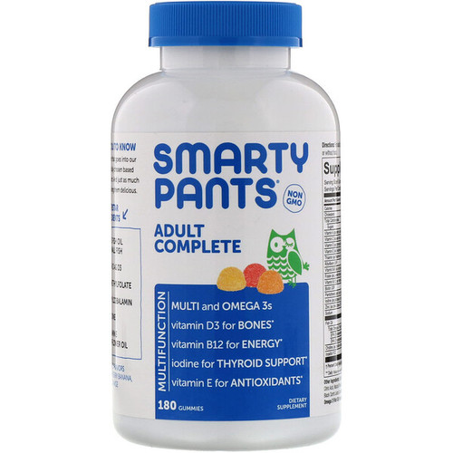 <img alt="SmartyPants Adult Complete Multivitamin -- 180 Gummies" title="SmartyPants Adult Complete Multivitamin -- 180 Gummies,851356004002"