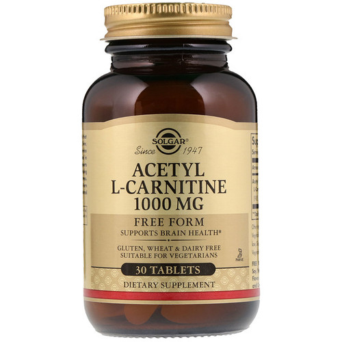 <img alt="Solgar, Acetyl L-Carnitine, 1,000 mg, 30 Tablets" title="Solgar, Acetyl L-Carnitine, 1,000 mg, 30 Tablets,033984004764"