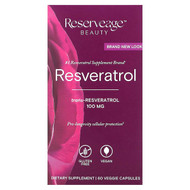 <img alt="Reserveage Beauty, Resveratrol, 100 mg, 60 Veggie Capsules" title="Reserveage Beauty, Resveratrol, 100 mg, 60 Veggie Capsules,094922978615"