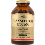 <img alt="Solgar, Flaxseed Oil, 1,250 mg, 250 Softgels" title="Solgar, Flaxseed Oil, 1,250 mg, 250 Softgels,033984010710"