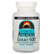 <img alt="Source Naturals, Artichoke Extract 500, 180 Tablets" title="Source Naturals, Artichoke Extract 500, 180 Tablets,021078018124"