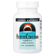 <img alt="Source Naturals, HydroxoCobalamin, Cherry, 1 mg, 240 Lozenge" title="Source Naturals, HydroxoCobalamin, Cherry, 1 mg, 240 Lozenge,021078026563"