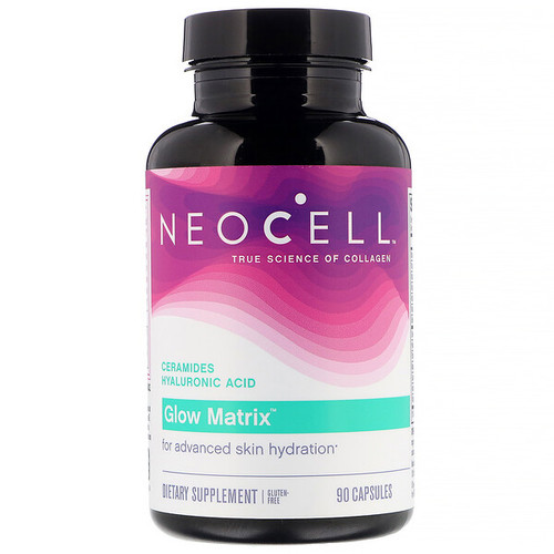 <img alt="Neocell, Glow Matrix, Advanced Skin Hydrator, 90 Capsules" title="Neocell, Glow Matrix, Advanced Skin Hydrator, 90 Capsules,016185129559"