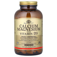 <img alt="Solgar, Calcium Magnesium with Vitamin D3, 300 Tablets" title="Solgar, Calcium Magnesium with Vitamin D3, 300 Tablets,033984005198"