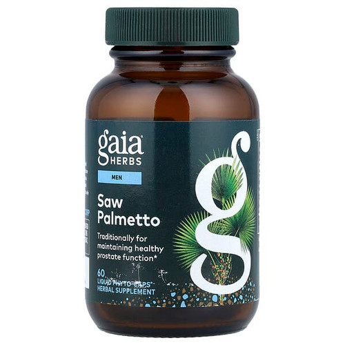 <img alt="Gaia Herbs, Men, Saw Palmetto, 60 Liquid Phyto-Caps" title="Gaia Herbs, Men, Saw Palmetto, 60 Liquid Phyto-Caps,751063395724"