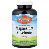 <img alt="Carlson, Magnesium Glycinate, 200 mg, 180 Tablets" title="Carlson, Magnesium Glycinate, 200 mg, 180 Tablets,088395056123"