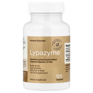 <img alt="Houston Enzymes, Lypazyme, 120 Capsules" title="Houston Enzymes, Lypazyme, 120 Capsules,898631000427"