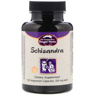 <img alt="Dragon Herbs, Schizandra, 500 mg, 100 Vegetarian Capsules" title="Dragon Herbs, Schizandra, 500 mg, 100 Vegetarian Capsules,679372005489"