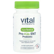 <img alt="Vital Nutrients, Hyperbiotics, Pro-Kids ENT Probiotic, Strawberry Vanilla, 45 Vegan Chewable" title="Vital Nutrients, Hyperbiotics, Pro-Kids ENT Probiotic, Strawberry Vanilla, 45 Vegan Chewable,9506000113715"