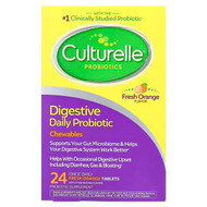 <img alt="Culturelle, Digestive Daily Probiotic Chewables, Fresh Orange, 24 Once Daily Tablets (53 mg Per Tablet)" title="Culturelle, Digestive Daily Probiotic Chewables, Fresh Orange, 24 Once Daily Tablets (53 mg Per Tablet),049100400228"