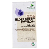 <img alt="FutureBiotics, Elderberry Extract, 500 mg, 60 Organic Vegetarian Tablets" title="FutureBiotics, Elderberry Extract, 500 mg, 60 Organic Vegetarian Tablets,049479035243"
