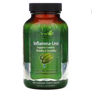 <img alt="Irwin Naturals, Inflamma-Less, 80 Liquid Soft-Gels" title="Irwin Naturals, Inflamma-Less, 80 Liquid Soft-Gels,710363568191"
