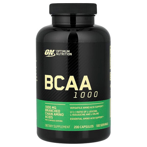 <img alt="Optimum Nutrition, BCAA 1000, 200 Capsules" title="Optimum Nutrition, BCAA 1000, 200 Capsules,748927020373"