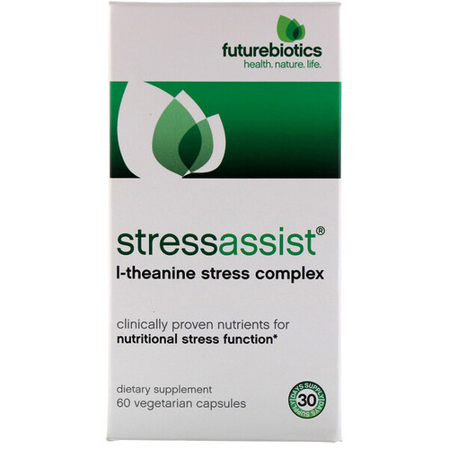 <img alt="FutureBiotics, Stressassist, L-Theanine Stress Complex, 60 Veggie Caps" title="FutureBiotics, Stressassist, L-Theanine Stress Complex, 60 Veggie Caps,049479025077"